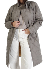 Military Mocha Trench