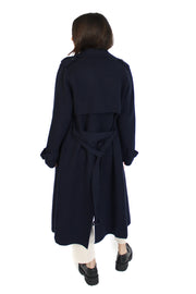 Preston Navy Trench Coat