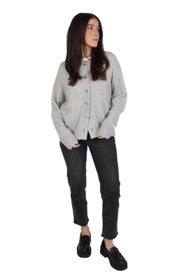 Beau Grey Cardigan