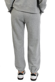 Heather Grey Organic Fleece Jogger