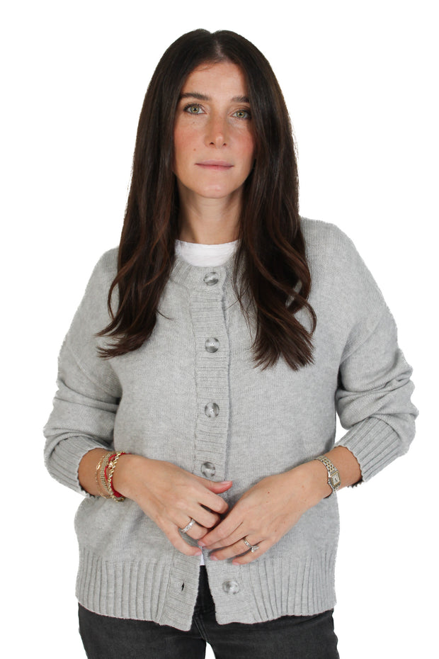 Beau Grey Cardigan