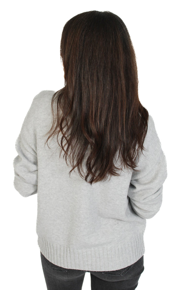 Beau Grey Cardigan