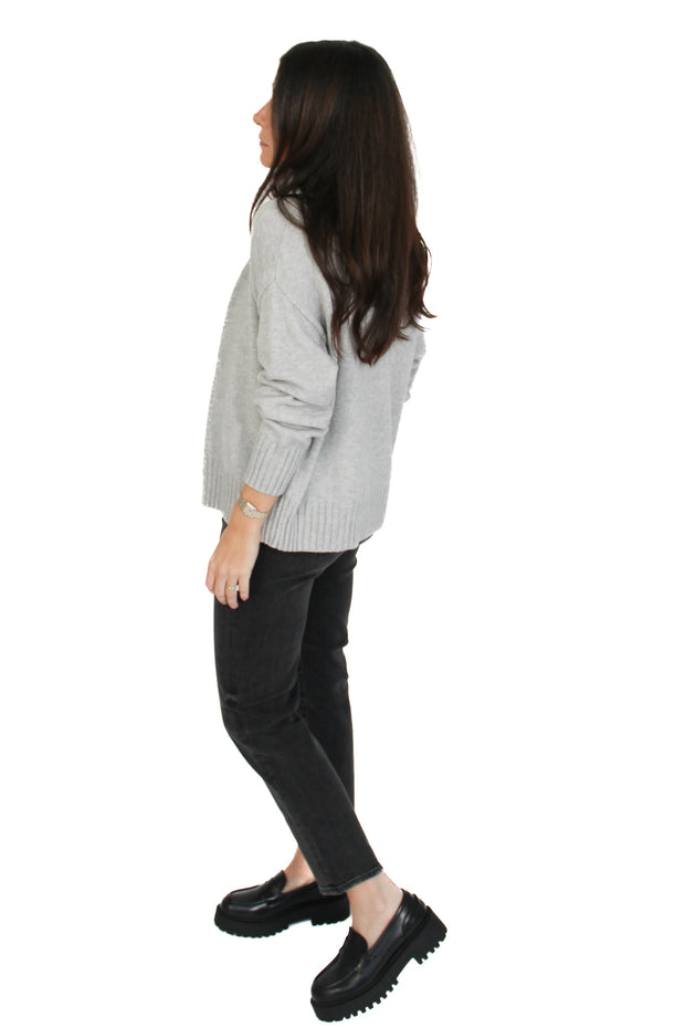 Beau Grey Cardigan