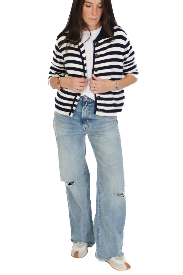 Briella Stripe Cardigan