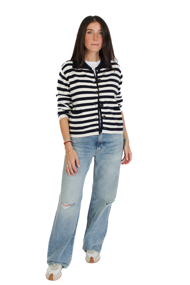 Briella Stripe Cardigan