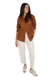 Alisha Cognac Shirt