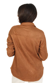 Alisha Cognac Shirt