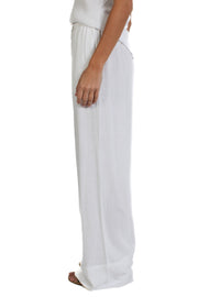 White Sam Linen Blend Pants