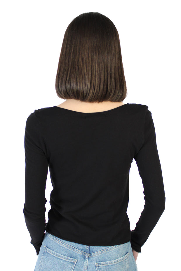 Noura Black Top