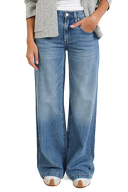 Jadyn Low Slung Palazzo Jeans