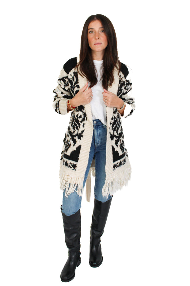 Zane Patterned Cardigan