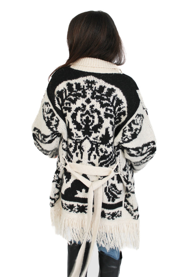 Zane Patterned Cardigan