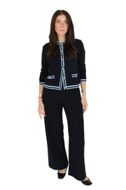 Rachel Navy Cardigan