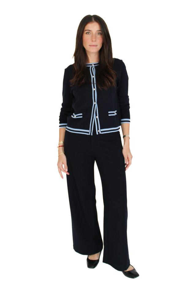 Rachel Navy Cardigan