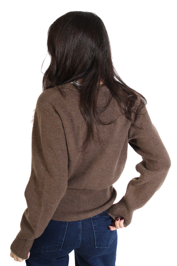 Gwen Brown Cardigan