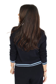 Rachel Navy Cardigan