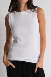 Ribbed Muscle Tank Top