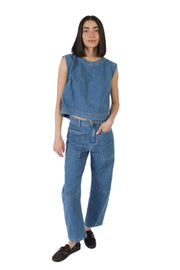 Loren Denim Top