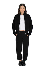 Ilma Black Zip Up