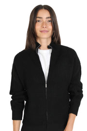 Ilma Black Zip Up
