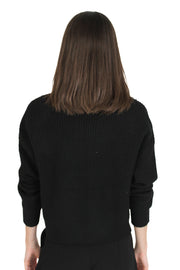 Ilma Black Zip Up