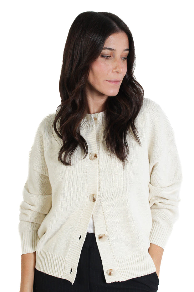 Lucy Cream Cardigan