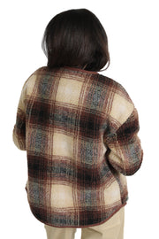 Sophie Plaid Sherpa Jacket