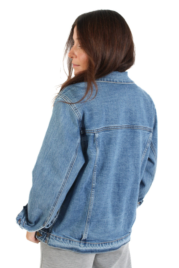 Boyfriend Trucker Denim Jacket