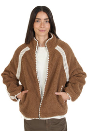Nikita Sherpa Camel Jacket