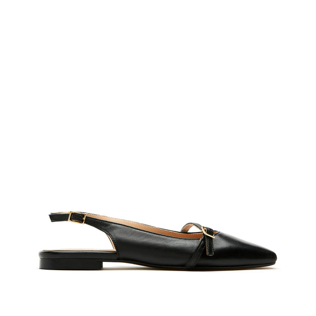Brielle Black Flat