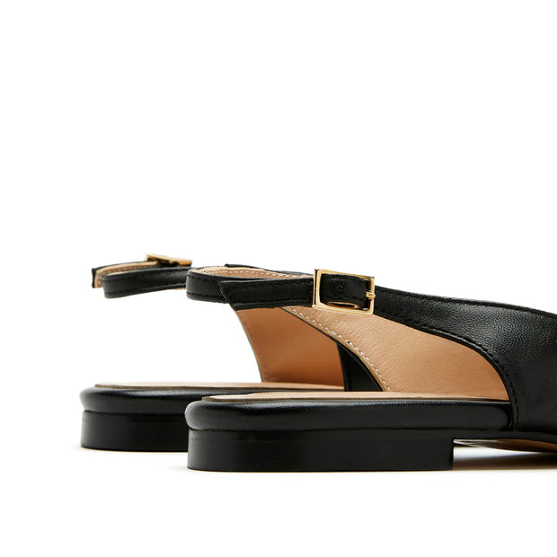 Brielle Black Flat