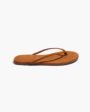 Camel Lily Braid Flip Flops