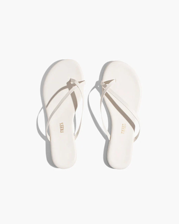 Riley Cream Flip Flops