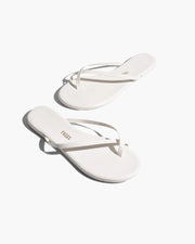 Riley Cream Flip Flops