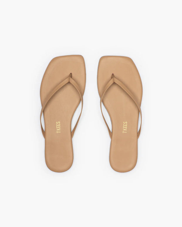 Lily Square Toe Cocobutter Flip Flops