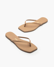 Lily Square Toe Cocobutter Flip Flops