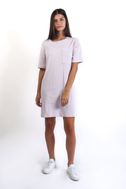 Orchid Ribbed Knit Dress