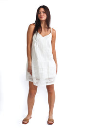 Brittany Cotton Crochet Dress