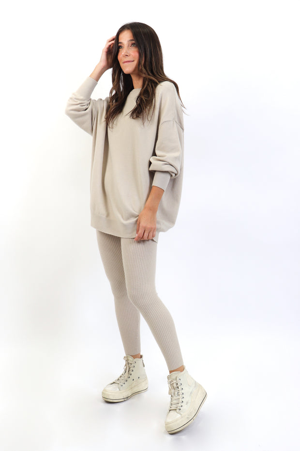 Women for Tight Trousers - High Waist Ribbed Knit Leggings (Color : Light  Grey, Size : X-Small) : : Clothing, Shoes & Accessories