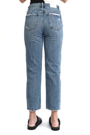 Charlie High Rise Straight Leg Jean in Antidote