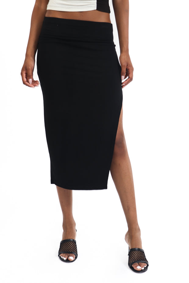 Ella Jersey Midi Skirt