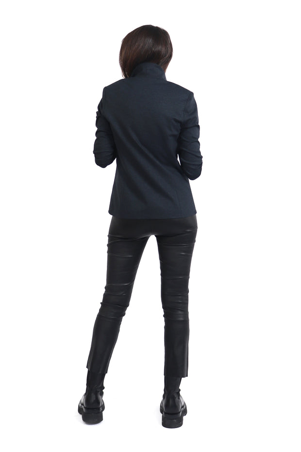 Riri Herringbone Ponte Blazer