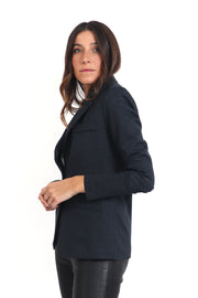 Riri Herringbone Ponte Blazer