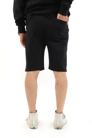 Men's Black French Terry Shorts