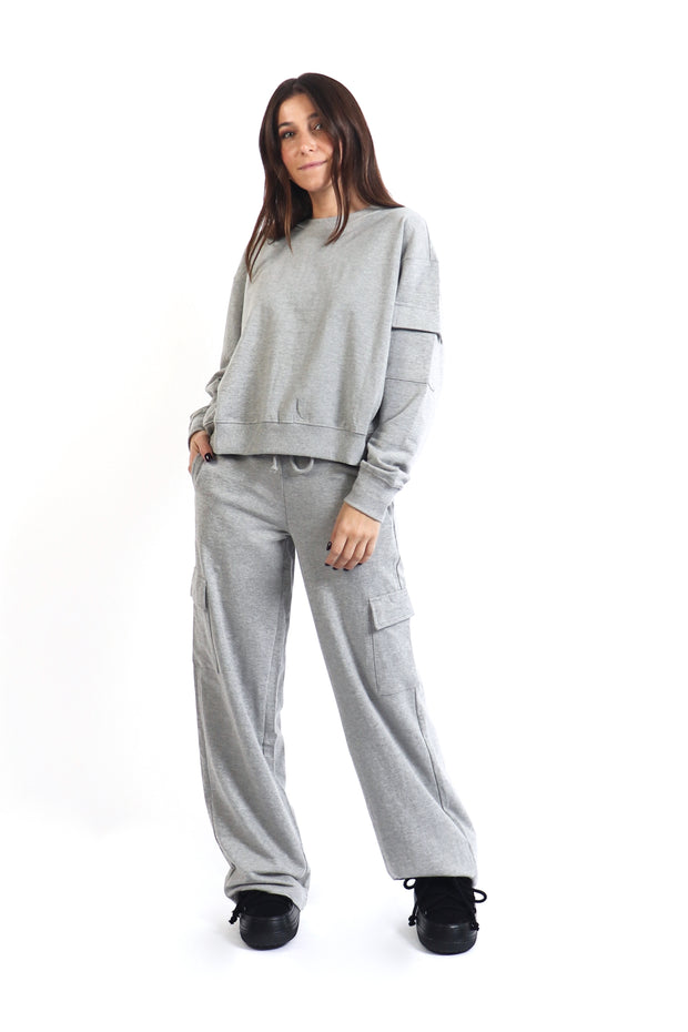 Cargo French Terry Pant Set