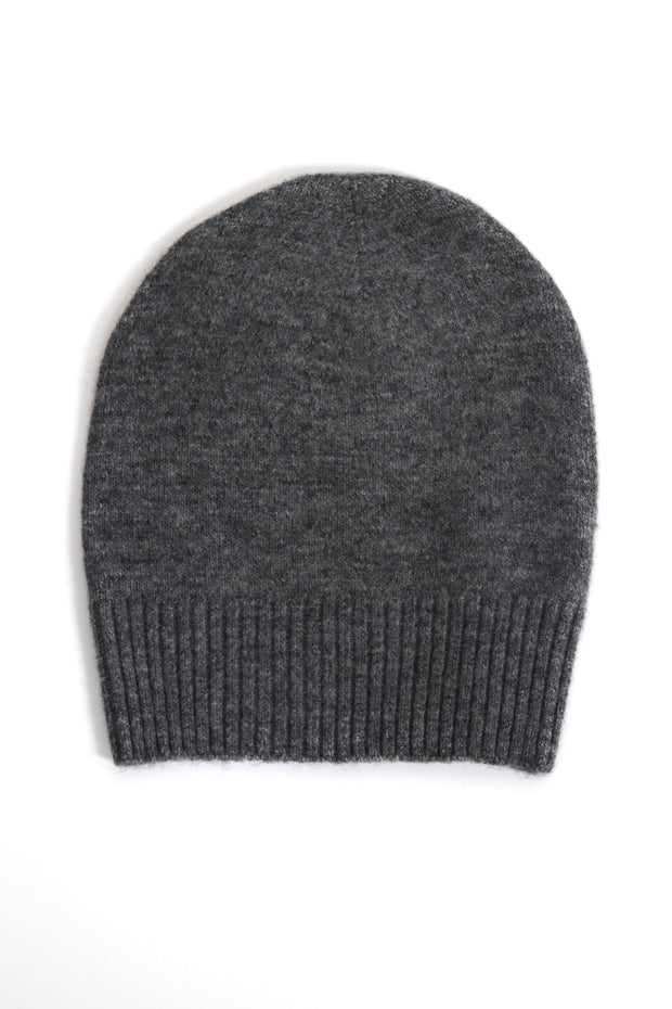 Dark Grey Knit Beanie