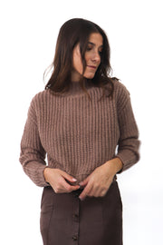 Miriam Button Detail Knit Sweater