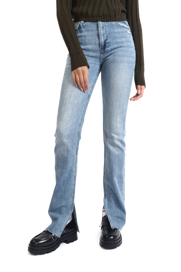 Colleen High Rise Slim Bootcut Jeans