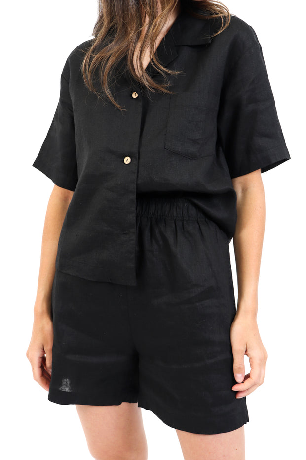 Nanda Linen Short Set