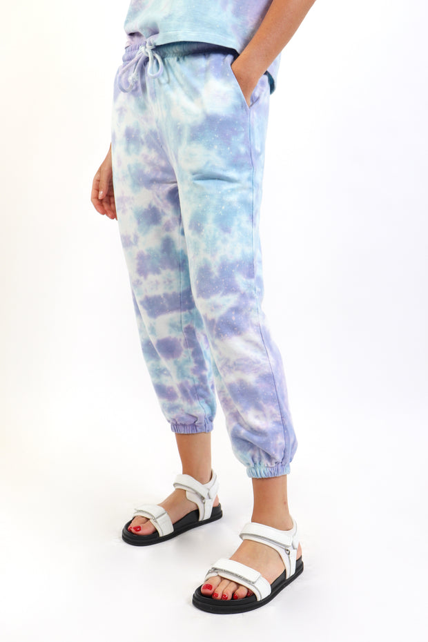Blue Galaxy Relaxed Joggers
